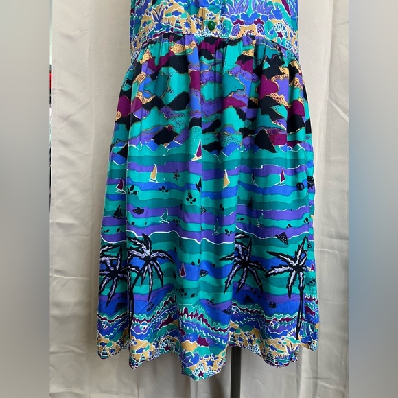 Vintage Rainbow Jo Midi Dress - Picture 3 of 6